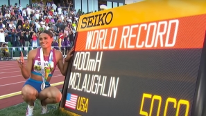 Sydney McLaughlin-Levrone declares 'anything is possible in Christ' after breaking world record