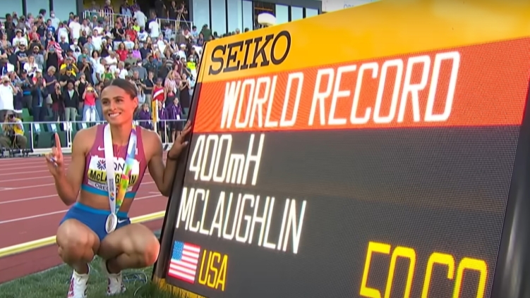 Sydney McLaughlin-Levrone declares 'anything is possible in Christ' after breaking world record