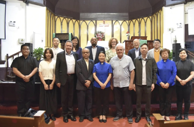 World Evangelical Alliance delegation visits China Christian Council/TSPM in Beijing, China