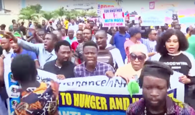 Nigerian Christian leaders call for prayers, restraint as citizens protest against bad governance