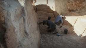 Archaelogists uncover quarry stones used in construction of road where Jesus and his disciples walked
