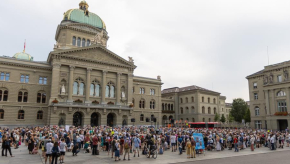 1,000 remember the persecuted at public protest in Switzerland: 'we have a responsibility'