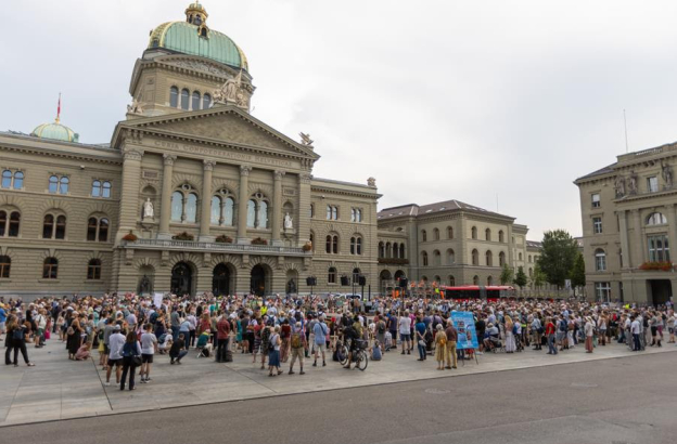 1,000 remember the persecuted at public protest in Switzerland: 'we have a responsibility'