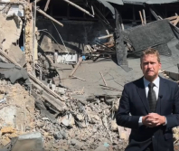 Russian missile attack destroys shared headquarters of Christian charities in Kyiv, Ukraine