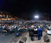 “God loves you” – Franklin Graham preaches gospel at largest ever evangelical event in Naples, Italy