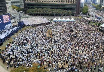 2.1M Korean Christians estimated at joint worship service to affirm family, oppose gay marriage, pray for nation