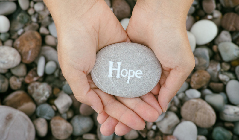 Anticipating a hope that will be fulfilled