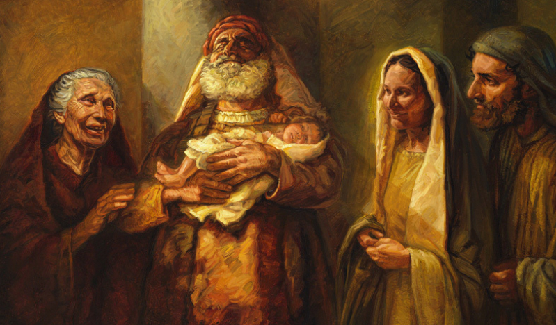 Following Simeon's example and finding the peace of God