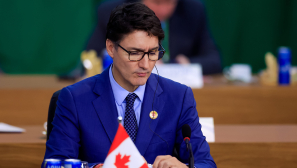 Canadian Prime Minister Justin Trudeau announces resignation