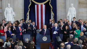 Pres. Trump: 'I was saved by God to make America great again'