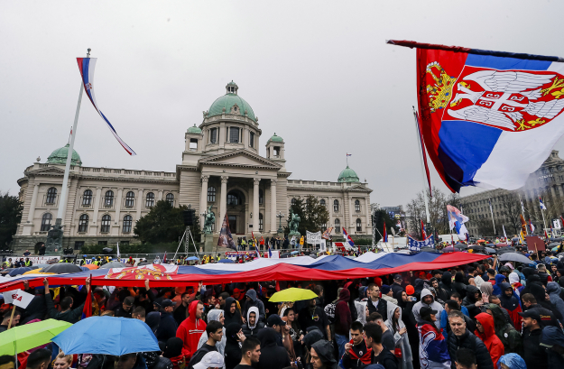 Evangelicals who joined anti-corruption protests in Serbia say: 'We see everything, we know everything, and we want change’