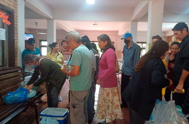 Evangelical churches and Christian volunteers provide support to cancer patients in Paraguay