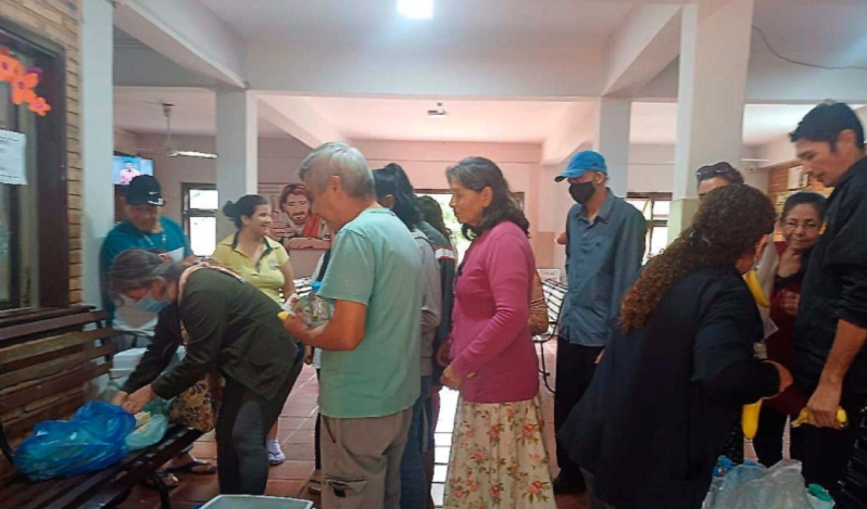 Evangelical churches and Christian volunteers provide support to cancer patients in Paraguay