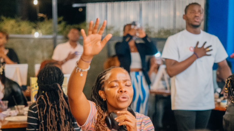 Youth initiative in Nairobi curate worship experience through painting at unique events