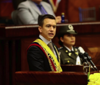 Ecuador’s President Daniel Noboa reelected amid political tensions, promises to protect family values