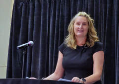 Opening Evangelical Press Association's 2025 convention, Mary DeMuth inspires writers to embrace calling through pain and perseverance