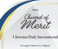 Christian Daily International wins second place in EPA Award of Excellence