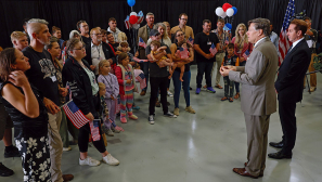 Refugee flight landed in US from South Africa; White South African Christian leaders say racial narrative is 'distorted'