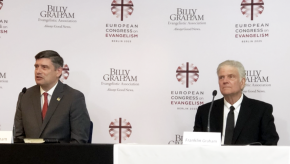 'Young evangelists need to be encouraged,' says Franklin Graham as he casts vision for European Congress on Evangelism