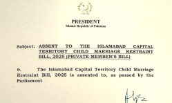 Bill to curb child marriages signed into law in Pakistan