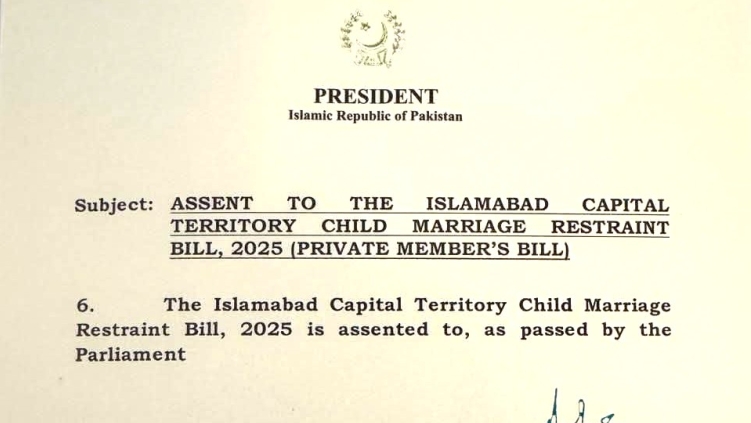 Bill to curb child marriages signed into law in Pakistan