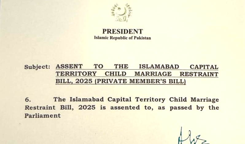 Bill to curb child marriages signed into law in Pakistan