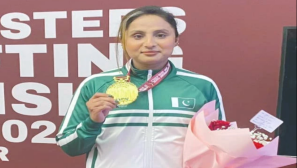 Christian athlete makes history by becoming first Pakistani woman to win gold at Asian weightlifting championship