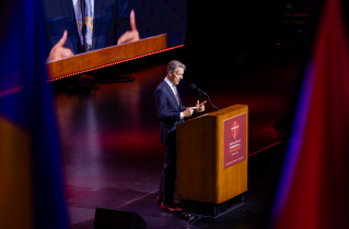 The Holy Spirit has fueled gospel witness through the ages, Heitzig tells European leaders