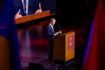 The Holy Spirit has fueled gospel witness through the ages, Heitzig tells European leaders