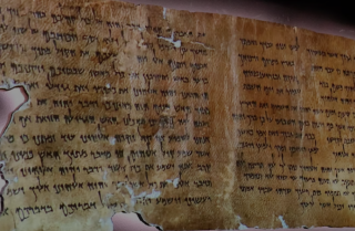 Eight newly installed Dead Sea Scrolls on display at Ronald Reagan Presidential Library in California, U.S.