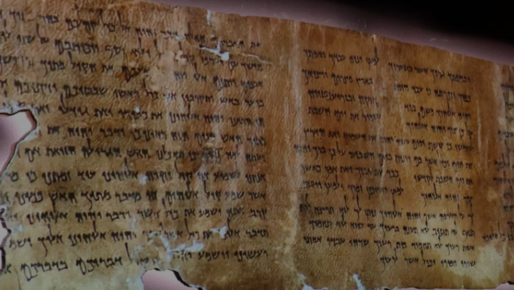Eight newly installed Dead Sea Scrolls on display at Ronald Reagan Presidential Library in California, U.S.