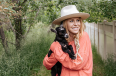 ‘No kidding!’ Mom walks 580 miles with baby goat to raise awareness, fight human trafficking