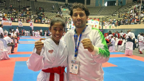 12-year-old Pakistani Christian girl wins gold at South Asian Karate Championship in Sri Lanka