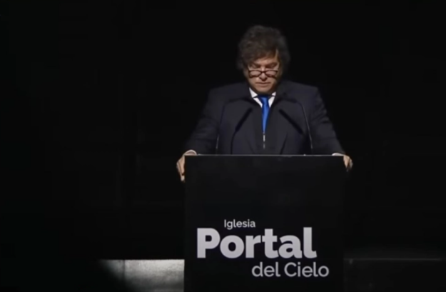 Milei inaugurates Argentina's largest evangelical church with spiritually and politically charged speech