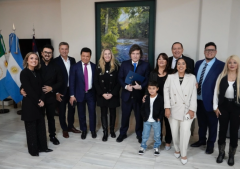 Argentinian president provided with an evangelical church platform speaks an anti-gospel message