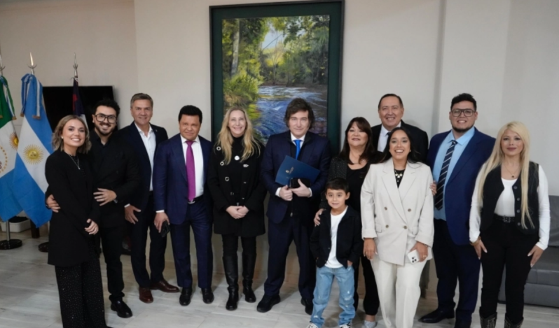 Argentinian president provided with an evangelical church platform speaks an anti-gospel message