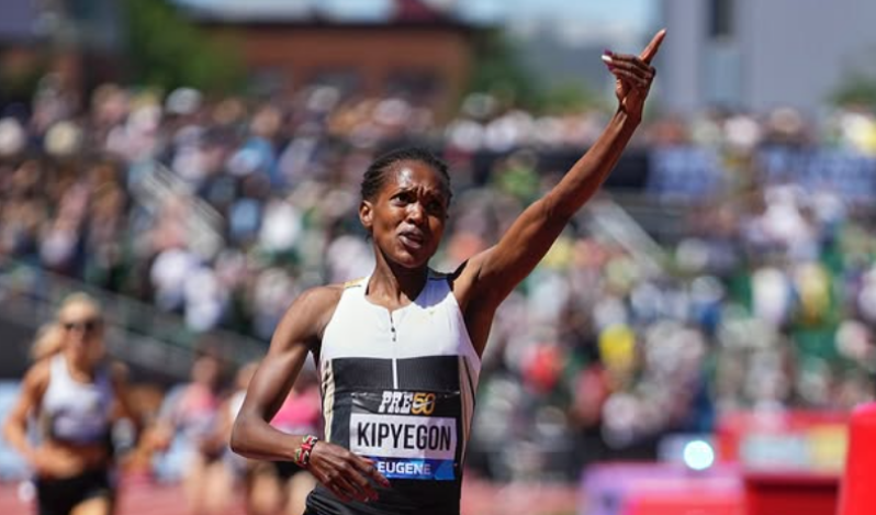 Divine speed and faith: Kenya's athletes Faith Kipyegon and Beatrice Chebet break world records in Oregon 'by God's grace'