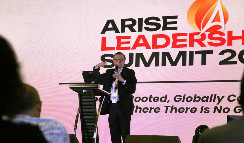 Patrick Fung opens day two of Arise Leadership Summit with call to grace, mentorship, and intergenerational growth
