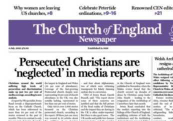 Founded in 1828, historic Church of England newspaper halts publication following owner’s passing