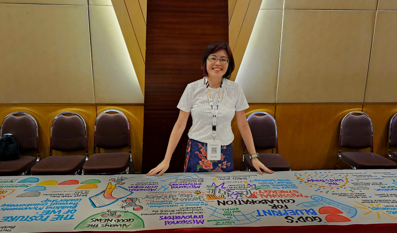Singaporean visual scribe captures spirit of Arise Leadership Summit through illustrative witness