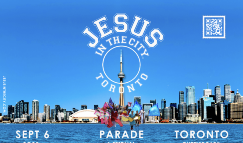 Jesus in the City Parade returns to Toronto in September for 26th time