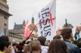 Prague March for Jesus draws crowds of hundreds with British evangelist Daniel Chand preaching the gospel