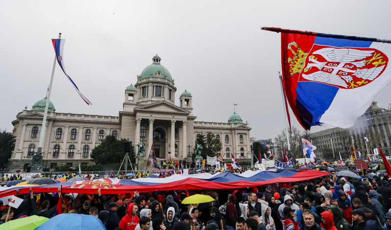 Evangelical Alliance pleads for prayer as Serbia protests turn violent: 'Pray for the leaders to make wise decisions'