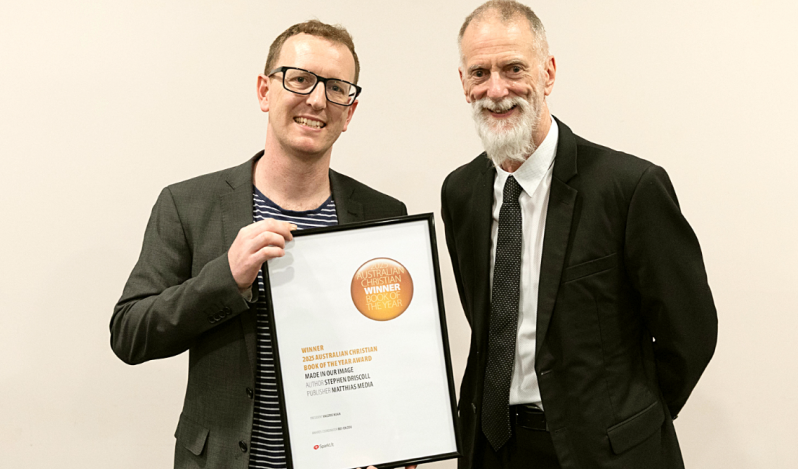 First-time author wins Australian Christian Book of the Year for exploration of AI and faith