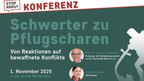 StopArmut conference in Switzerland to address conflict resolution and peacebuilding