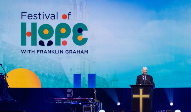 Thousands attend Brussels evangelism event with Franklin Graham: 'A sign that God is on the move'