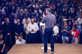 Will Graham preaches in Toronto, formerly known as 'city of churches', as one hundred respond to the gospel