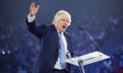 Former UK PM Boris Johnson tells Liberty University students he hopes for them to become 'next generation of Charlie Kirks'