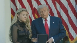 Trump awards Charlie Kirk posthumous Presidential Medal of Freedom: 'Martyr for truth and for freedom'