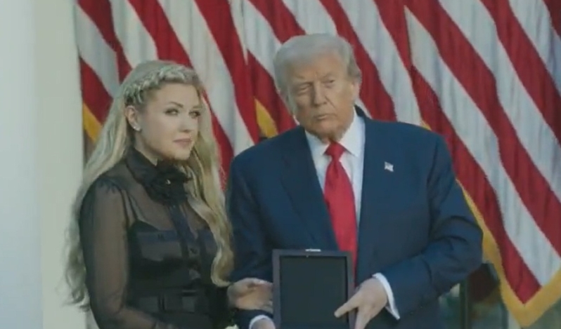Trump awards Charlie Kirk posthumous Presidential Medal of Freedom: 'Martyr for truth and for freedom'